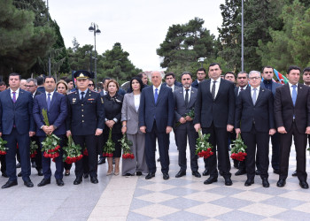 Sumqayıtda 27 Sentyabr – Anım Günü münasibətilə şəhidlərin xatirəsi yad edilib