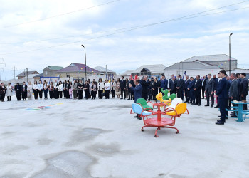 Sumqayıtda yeni park istifadəyə verildi
