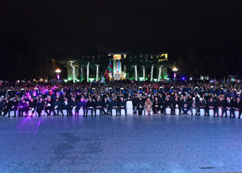 Sumqayıtın 75 illik yubileyi münasibətilə konsert proqramı təşkil olunub