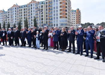 Sumqayıtda Novruz bayramı münasibətilə möhtəşəm tədbir keçirildi