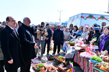 Sumqayıtda Novruz bayramı münasibətilə ümumşəhər bayram tədbiri keçirilib