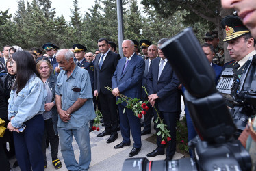 Sumqayıtda Birinci Qarabağ müharibəsinin şəhidi dəfn edilib