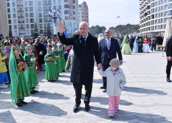 Sumqayıtda Novruz bayramı münasibətilə ümumşəhər bayram tədbiri keçirilib