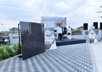 Sumqayıtda yeni park istifadəyə verildi