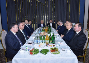 Sumqayıt şəhərində Ramazan ayı münasibətilə iftar süfrəsi təşkil olunub