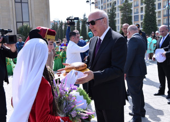 Sumqayıtda Novruz bayramı münasibətilə möhtəşəm tədbir keçirildi