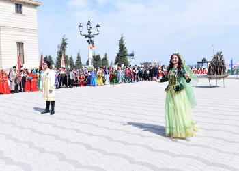 Sumqayıtda Novruz bayramı münasibətilə möhtəşəm tədbir keçirildi