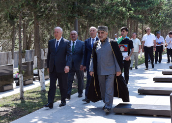 Sumqayıtda Birinci Qarabağ müharibəsinin şəhidi Rəhim Rəsulov dəfn edilib