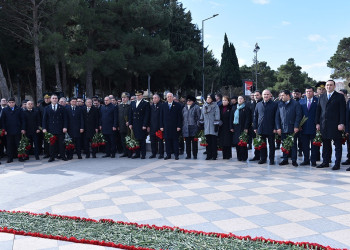 Sumqayıtda 20 Yanvar faciəsinin 35-ci ildönümü ilə əlaqədar anım mərasimi keçirilib