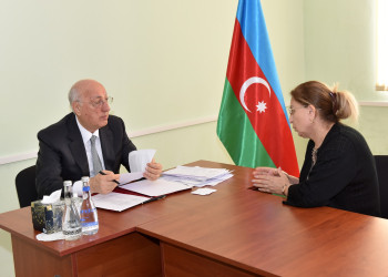Zakir Fərəcov Sumqayıtda növbəti vətəndaş qəbulunu keçirib