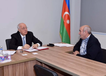 Zakir Fərəcov sakinlərlə görüşdü