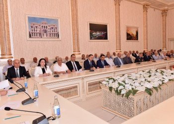 Sumqayıt şəhərində Ağsaqqallar Şurasının hesabat konfransı keçirilib