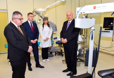 Sumqayıtda Göz Mərkəzinin açılışı olub