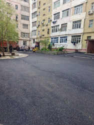 Sumqayıtda məhəllədaxili yollar asfaltlanır