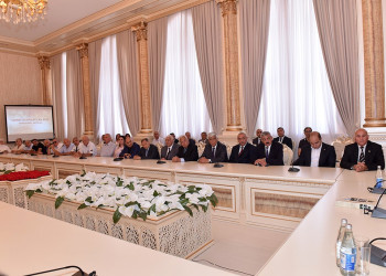 Sumqayıtda “Qərbi Azərbaycan İrsi” kitabının təqdimatı keçirilib