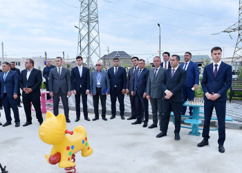 Sumqayıtda yeni park istifadəyə verildi