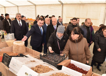 Sumqayıtda “Kənddən Şəhərə” Novruz yarmarkası təşkil olunub
