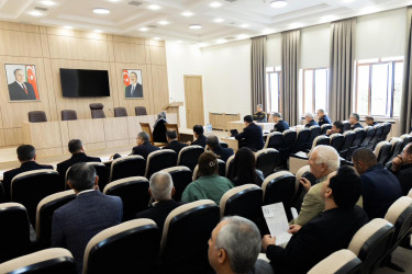 Vilayət Eyvazov Sumqayıtda vətəndaş qəbulu keçirdi