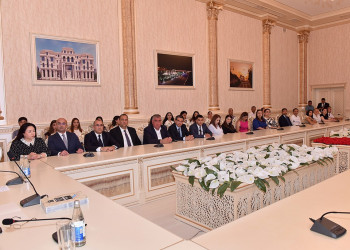 Sumqayıtda “Qərbi Azərbaycan İrsi” kitabının təqdimatı keçirilib