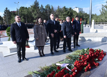 Sumqayıtda 20 Yanvar faciəsinin 35-ci ildönümü ilə əlaqədar anım mərasimi keçirilib