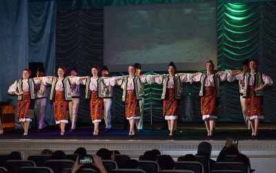 Sumqayıtda Rumıniyanın Milli Günü münasibətilə möhtəşəm folklor gecəsi keçirilib