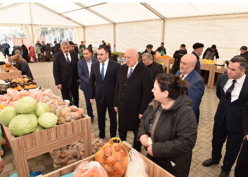 Sumqayıtda “Kənddən Şəhərə” Novruz yarmarkası təşkil olunub