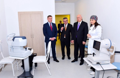 Sumqayıtda Göz Mərkəzinin açılışı olub