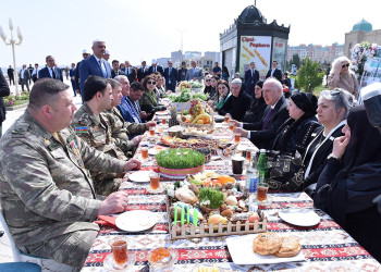 Sumqayıtda Novruz bayramı münasibətilə möhtəşəm tədbir keçirildi