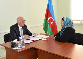 Zakir Fərəcov Sumqayıtda növbəti vətəndaş qəbulunu keçirib