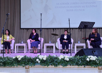 Sumqayıtda Zərifə xanım Əliyevanın 102 illiyinə həsr olunmuş tədbir keçirilib