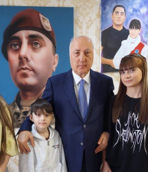 Zakir Fərəcov şəhid ailələrini evlərində ziyarət edib