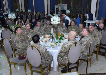 Sumqayıt şəhərində Ramazan ayı münasibətilə iftar süfrəsi təşkil olunub